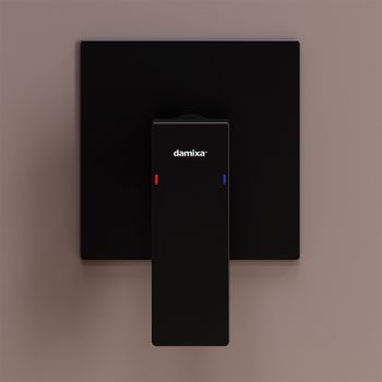 Смеситель для душа Damixa Gala 537500300 Черный матовый — фото 2, Смеситель для душа