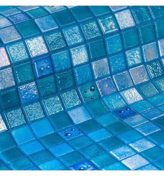 Стеклянная мозаика Ezarri Topping Drops 31,3х49,5 см — фото 1, Мозаика