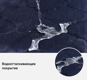 Коврик для ванной комнаты Iddis Basic 50х80 B20P580i12 Темно-синий — фото 8, Коврики для ванной комнаты