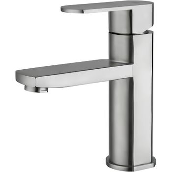 Смеситель для раковины Frap H805 F10805 Нержавеющая сталь — фото 1, Смесители для раковины