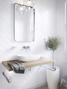 Смеситель для раковины Kludi Ameo 412450575 Хром — фото 3, Смесители для раковины