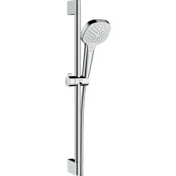 Душевой гарнитур Hansgrohe Croma Select E 26582400 Хром Белый — фото 1, Душевые гарнитуры
