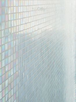 Стеклянная мозаика Alma Pearly PE-WH105 (PB01) 32,7х32,7 см — фото 7, Мозаика