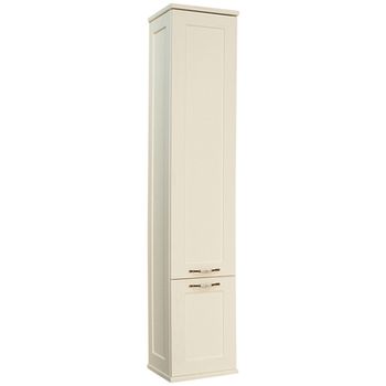 Шкаф пенал Aquaton Леон 31 1A186503LBPR0 подвесной Дуб бежевый — фото 1, Пеналы для ванной комнаты