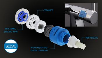 Смеситель на борт ванны Gappo G1204 Хром — фото 5, Смесители на борт ванны