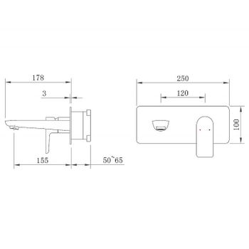 Смеситель для раковины Berges Ventas S 076013 Оружейная сталь — фото 5, Смесители для раковины