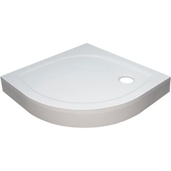 Душевой поддон из искусственного камня Ravak Elipso Pro 90х90 XA237701010WM Белый матовый — фото 2, Душевые поддоны из искусственного камня