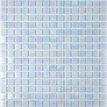 Стеклянная мозаика Alma Pearly PE-BL511 (PE20) 32,7х32,7 см — фото 1, Мозаика