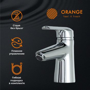 Смеситель для раковины Orange Tony M54-021cr Хром — фото 6, Смесители для раковины