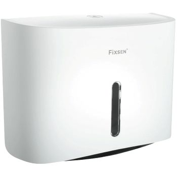 Диспенсер для бумажных полотенец Fixsen Hotel FX-31027D Белый — фото 1, Диспенсеры бумажных полотенец