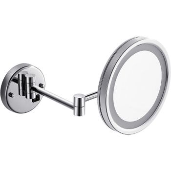 Косметическое зеркало Timo Saona 13074/00 с подсветкой Хром — фото 1, Косметические зеркала