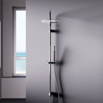 Душевая система Damixa Scandinavian Pure 936000000 Хром — фото 3, Душевые стойки