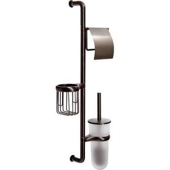 Подвесная стойка WasserKRAFT Isar K-1468 Темная бронза — фото 1, Стойки - набор держателей