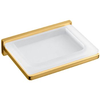 Мыльница Colombo Design Look B1601.OM-VAN Золото матовое — фото 1, Мыльницы