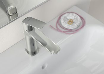 Смеситель для раковины Hansgrohe Logis Fine 71251000 Хром — фото 4, Смесители для раковины