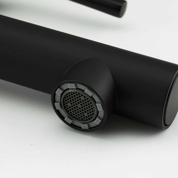 Смеситель для раковины Gappo G1052-76 Черный матовый — фото 5, Смесители для раковины