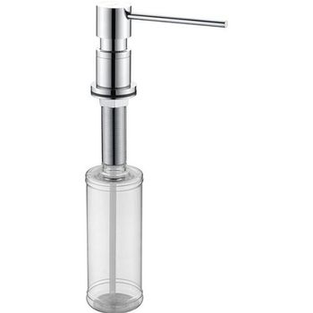 Дозатор для моющего средства Paulmark Kraft D003-CR Хром — фото 1, Дозаторы для кухонных моек