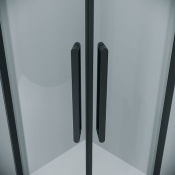 Душевой уголок Grossman Classic 90х90 301.K33.04.9090.21.00 профиль Черный матовый стекло прозрачное — фото 8, Душевые уголки четверть круга