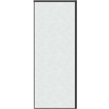 Душевая стенка Grossman Galaxy 70 200.K33.01.70.21.02 профиль Черный матовый стекло шиншилла — фото 1, Боковые стенки