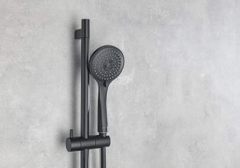 Комплект смесителей Aquatek Вега AQ1030MB Черный матовый — фото 16, Готовые комплекты для ванной комнаты