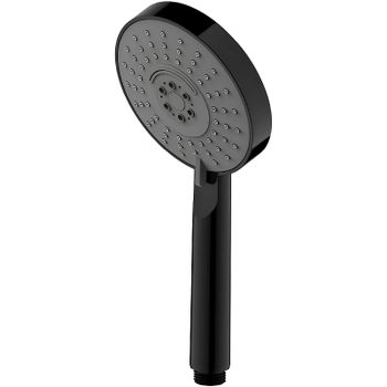 Душевая лейка Bravat P70124BW Черная — фото 1, Лейки для душа