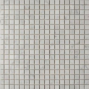 Каменная мозаика Orro Mosaic Stone Bianco Carrara pol. 4мм 30,5х30,5 см — фото 4, Мозаика
