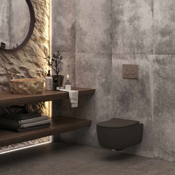 Инсталляция Berges Novum 525 040262 для унитаза с клавишей смыва Хром матовый — фото 7, Инсталляции для унитазов