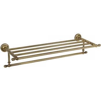 Полка для полотенец Migliore Mirella 17180 Бронза — фото 1, Полки для полотенец