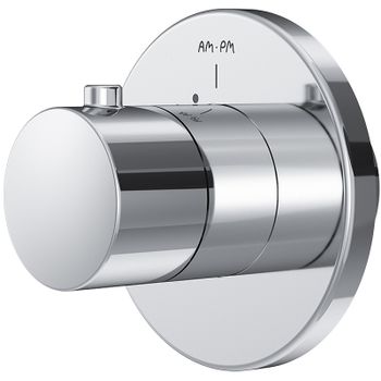 Вентиль запорный AM.PM F0800200 Хром — фото 1, Комплектующие для душевого оборудования
