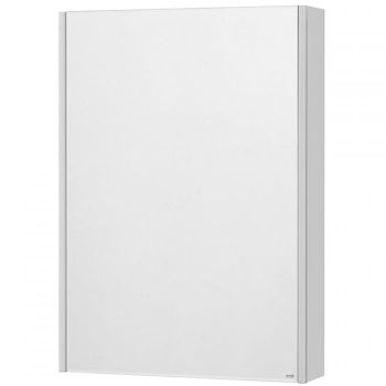 Зеркальный шкаф Roca Up 60 ZRU9303015 L с подсветкой Белый глянец — фото 1, Зеркальные шкафы в ванную