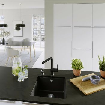 Кухонная мойка Blanco Rotan 400-U 521337 Кофе — фото 2, Кухонные мойки