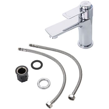 Смеситель для раковины Orange Aristo T19-021cr с термостатом Хром — фото 5, Смесители для раковины