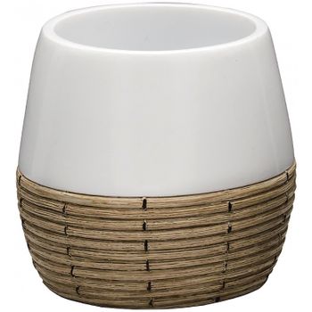 Стакан для зубных щеток Ridder Safari 2151101 Белый — фото 1, Стаканы для зубных щеток