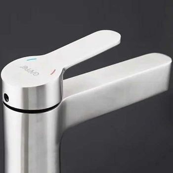 Смеситель для раковины Gappo G99-30 G1099-30 Сатин — фото 3, Смесители для раковины