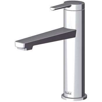 Смеситель для раковины Teska Liva Leo S E5416 Хром — фото 1, Смесители для раковины