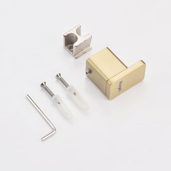 Крючок Raglo R301.05.03 Золото матовое — фото 9, Крючки для полотенец