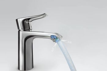 Смеситель для раковины Hansgrohe Metris 31080000 Хром — фото 5, Смесители для раковины