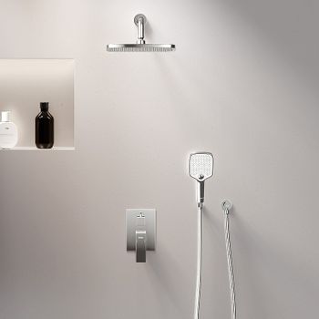 Душевая система Damixa Gala 953520000 Хром — фото 9, Встраиваемые душевые комплекты