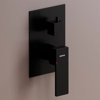 Смеситель для душа Damixa Gala 537100300 Черный матовый — фото 3, Смеситель для душа