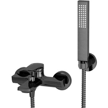 Смеситель для ванны WasserKRAFT Wiese 8401 Оружейная сталь — фото 1, Смеситель для ванны