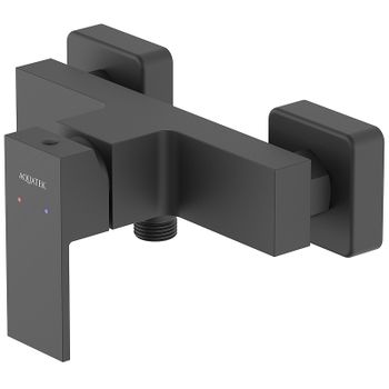 Комплект смесителей Aquatek Либра AQ1631MB Черный матовый — фото 3, Готовые комплекты для ванной комнаты