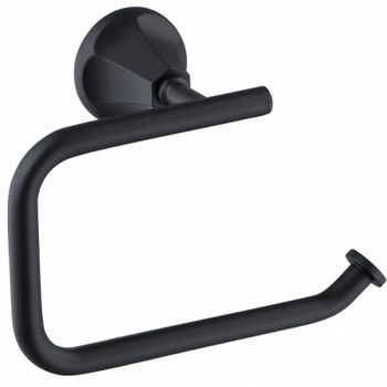 Держатель туалетной бумаги CeramaLux Biatrichi 73007-1 Черный матовый — фото 1, Держатели туалетной бумаги