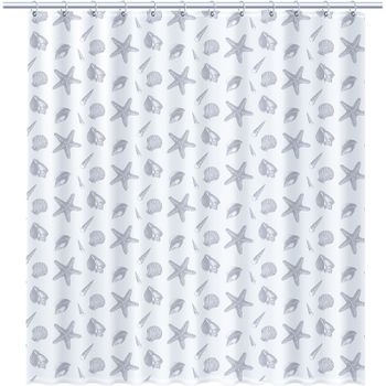 Шторка для ванны Fixsen Laguna FX-1501A Серая — фото 1, Шторы для ванной