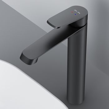 Смеситель для раковины AM.PM Func F8F92022 Черный матовый — фото 4, Смесители для раковины