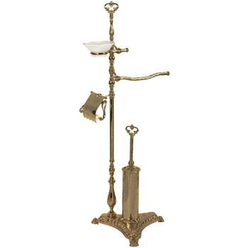 Напольная стойка Migliore Elisabetta 17012 Бронза — фото 1, Стойки - набор держателей