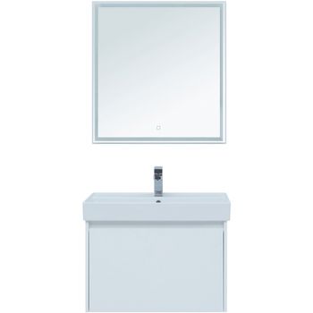 Комплект мебели для ванной Aquanet Nova Lite 75 242296 подвесной Белый — фото 1, Комплекты мебели для ванной