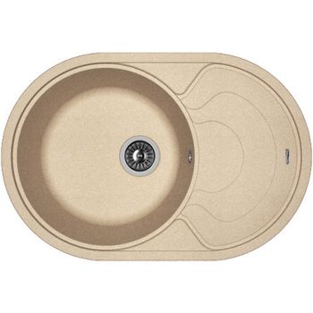 Кухонная мойка Florentina Родос-760 20.140.D0760.107 Песочная — фото 1, Кухонные мойки