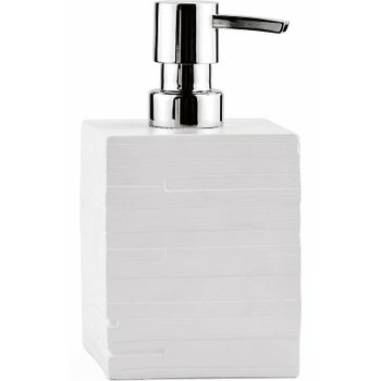 Дозатор для жидкого мыла WasserKRAFT Leine K-3899 Белый матовый — фото 1, Дозаторы