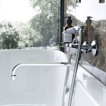 Смеситель для ванны Damixa Object 349500000 Хром — фото 7, Смеситель для ванны