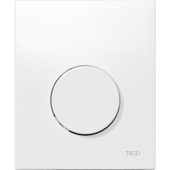 Клавиша смыва Tece Loop Urinal Plastic 9242600 для писсуара Белая — фото 1, Кнопки смыва
